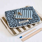 Pouch S - Schwarz/Himmelblau