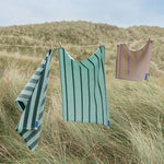 Geschirrtuch Stripes 2er Set - Green