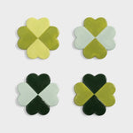 Untersetzer Kleeblatt 4er SET