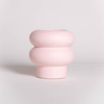 Vase RIPPLE klein Hellrosa