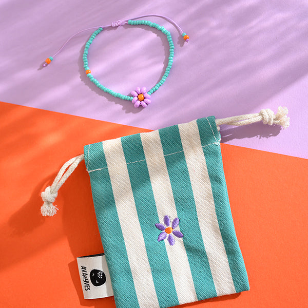 Kinderarmband Blume
