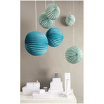 Lampions Aqua - 3 Stück