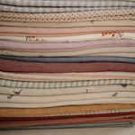 Musselintuch 120x120cm - Retro Stripes
