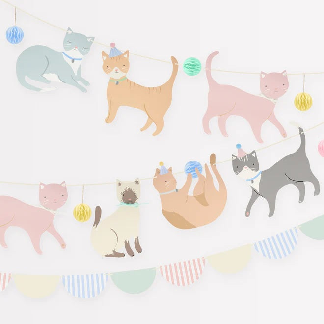 Katzen - Girlande