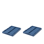 Folding box "Weston" medium 2 pack indigo blue
