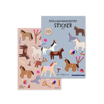 Dishwasher-safe stickers "Horses"
