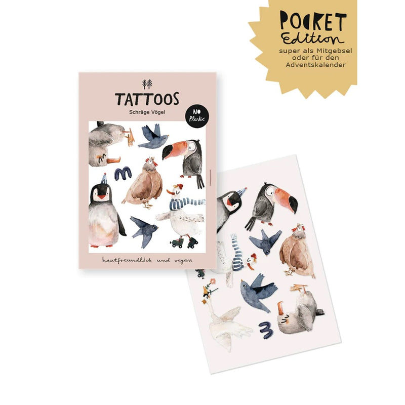 Bio Tattoos Strange Birds - Pocket Edition