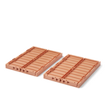 Folding box "Weston" medium 2 pack Tuscany Rose