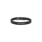 Männer Lederarmband BLACK WEAVE