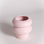 Vase RIPPLE klein Hellrosa