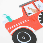 tractor napkins