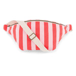 Bauchtasche - Tomate/Candy Pink gestreift