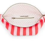 Bauchtasche - Tomate/Candy Pink gestreift