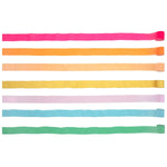 Bunte Krepppapier Girlande