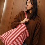 Tasche Elisa - Ziegel/Rosa