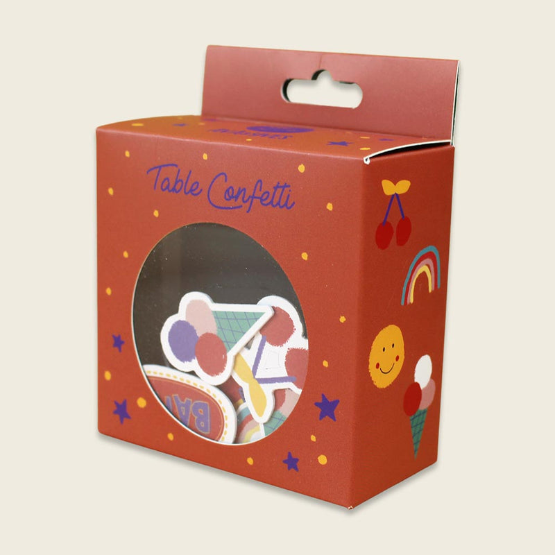 Table Confetti for school enrollment – ​​Sunny and Friends