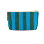 Kleine Kulturtasche - Türkis/Olive