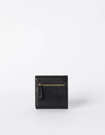 Geldtasche GEORGIES - schwarzes Leder