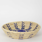 Brotkorb natur blau