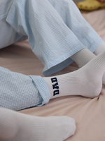 DAD College Socken - Weiß/Blau