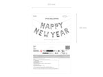 Folienballon Happy New Year