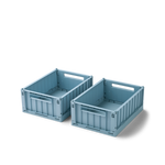 Klappbox WESTON small 2er Pkg Beach Blue