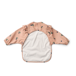 Cape Lätzchen - Merle Ruffle  Berry/Pale