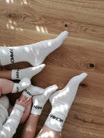 Socken MINI - Weiß/Schwarz