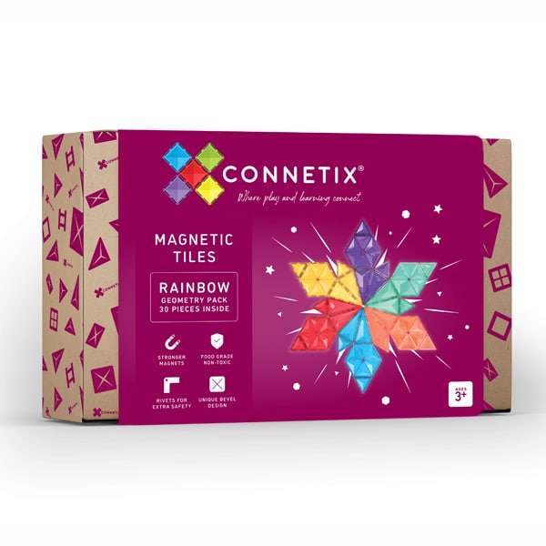 30 pc Rainbow Geometry Pack EU | Connetix 