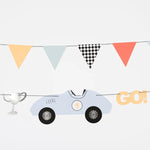 racing car garland