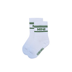 Socks Mini - White/Green