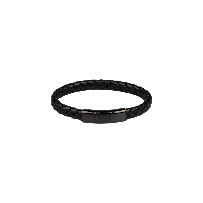 Männer Lederarmband BRAIDBLACK