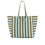 Tasche Elisa - Aqua/Olive gestreift