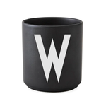 ABC Cups Black - Design Letters